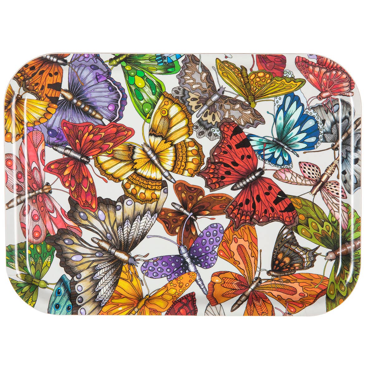 Bricka 27x20 cm Pride: Svart