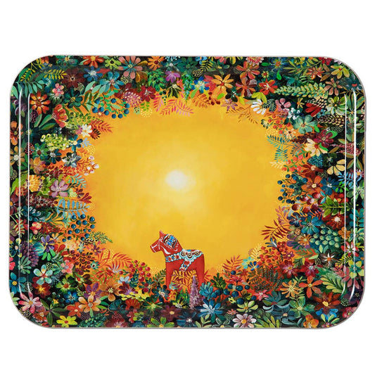 Bricka 27x20 cm ”Ljus av Grytnäs”